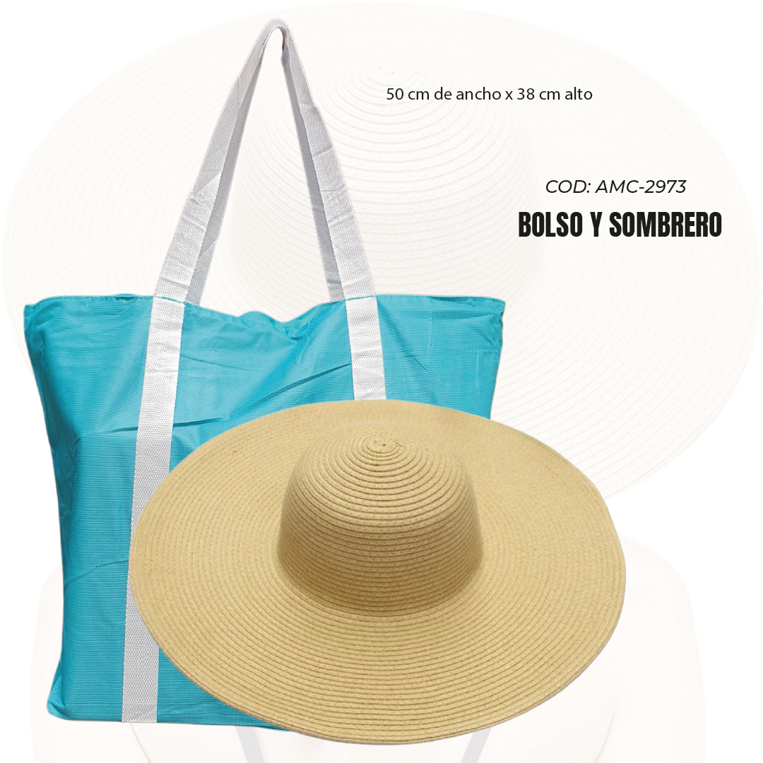 Bolso Y Sombrero - combo completo