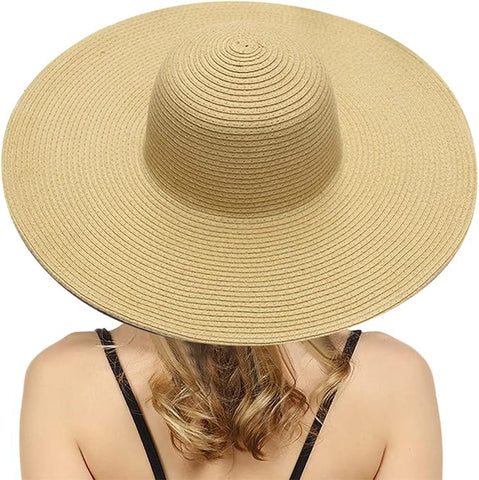 Sombrero de paja de ala ancha