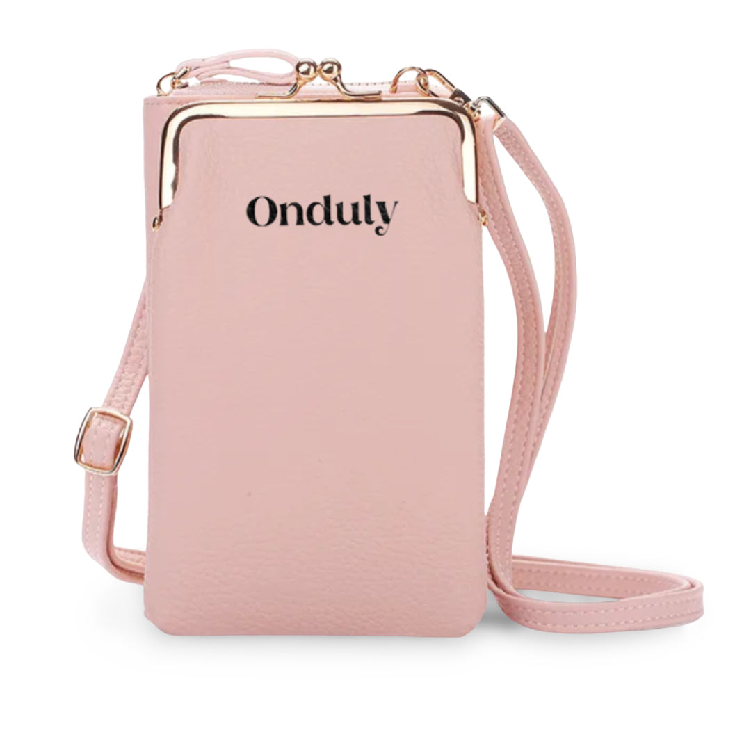 Bolso Onduly Cuero - Rosa claro