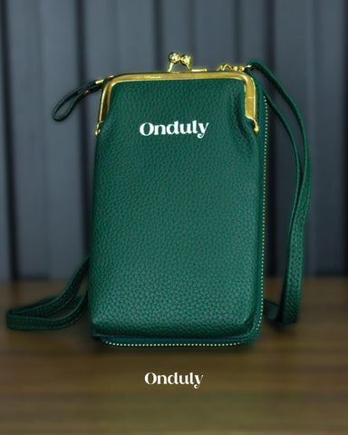 Bolso Onduly Cuero - Verde