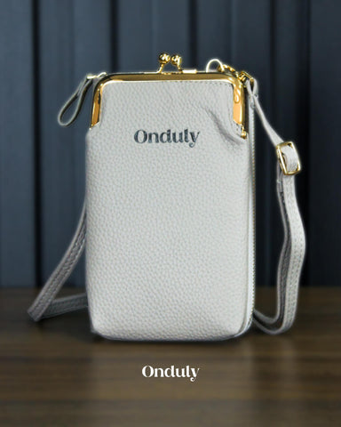 Bolso Onduly Cuero - Blanco