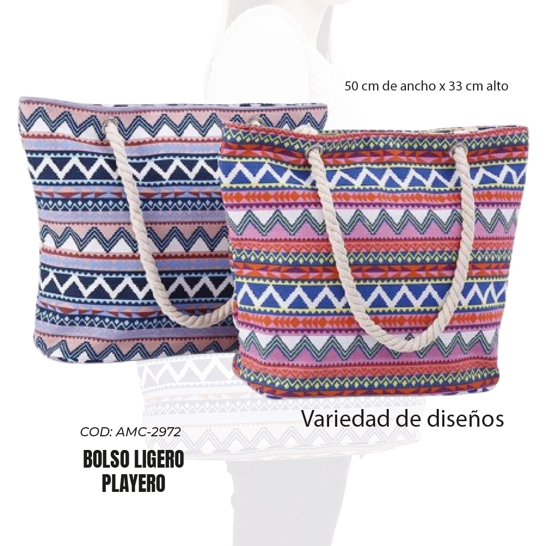 Bolso Ligero Playero - variedad de diseños