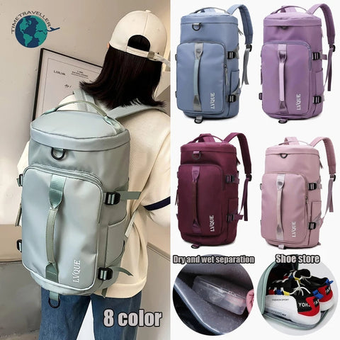 Mochila XLAIKE - 8 colores, separador seco/húmedo y bolsillo zapatos