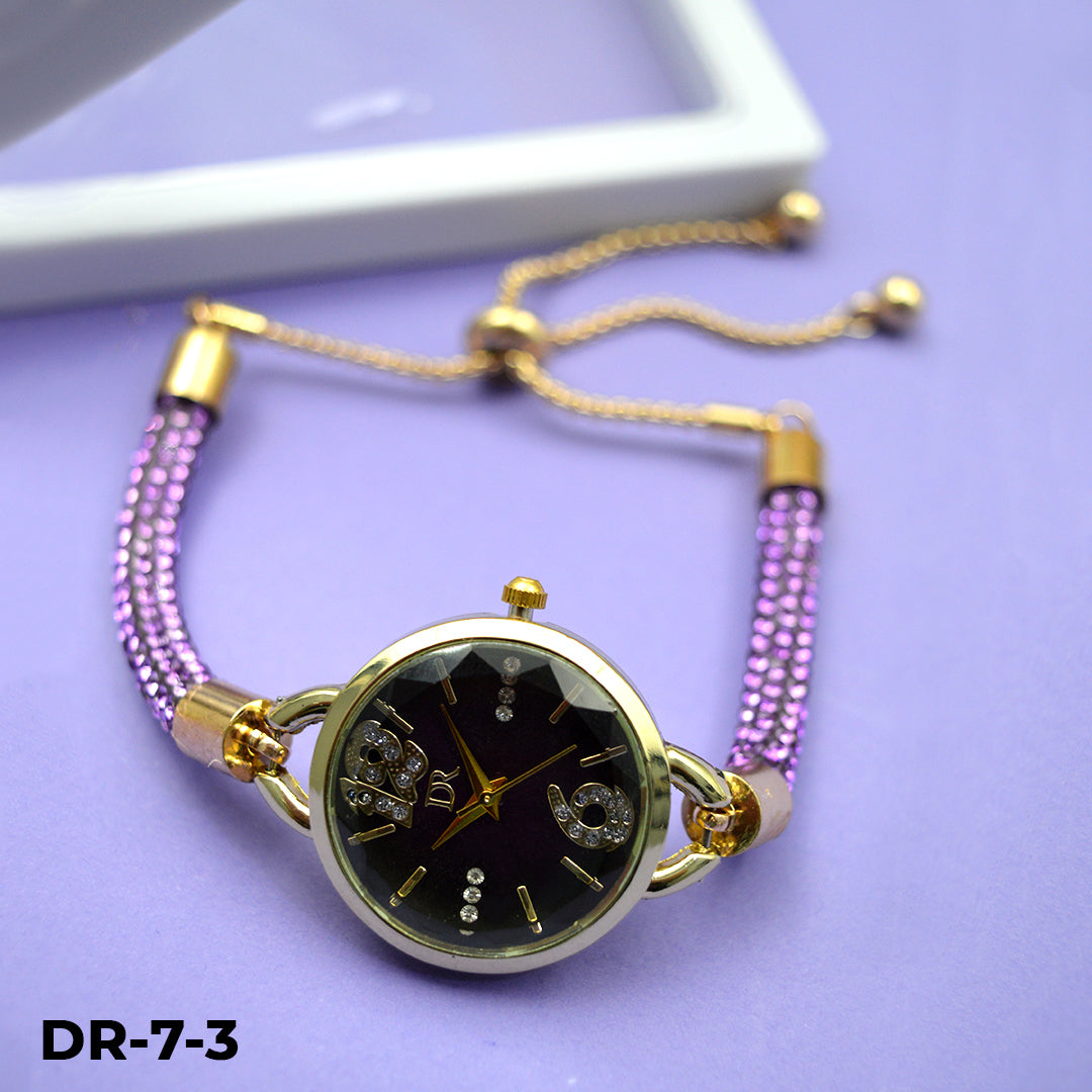 Reloj Pulsera Tipo Joya DR-7 en Estuche – Edición Especial