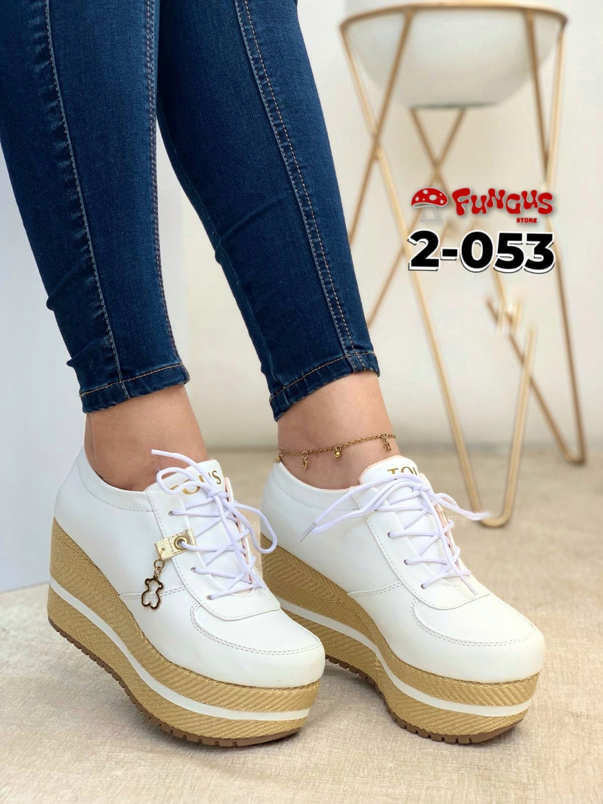 Plataforma Yute Tous Mujer – Calzado Elegante
